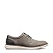 Nunn Bush Men's Chase 2.0 Casual Plain Toe Oxford Contemporary Lace Up, Gray, 11 Wide