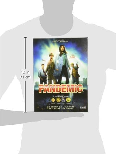 Asmodee - Pandemic - Jeu de Société Coopératif pour Enfants dès 8 Ans - Luttez Ensemble Contre Les Épidémies - 2 À 4 Joueurs - 45 Min - Le Jeu de Base en Version Française - Z-Man Games