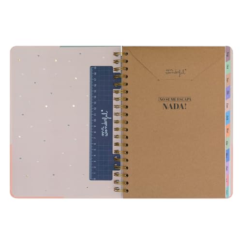 Mr.Wonderful - Office 2024-25 Weekly Extra Large Agenda - Dream Big and Enjoy Giant - School Agenda with Weekly Organization - Image 3