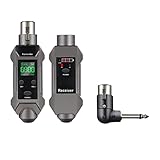 Sistema inalámbrico de micrófono Adaptador de micrófono Dinámico Receptor del transmisor XLR para el Enchufe y reproducción del Altavoz de grabadora