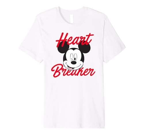 T-shirt Mickey Disney raviver vos souvenirs d'enfance avec le style Heartbreaker