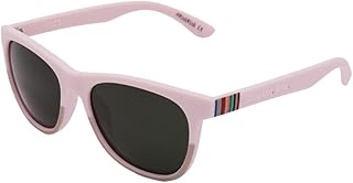 Gafas de Sol para Hombre y Mujer - Colección Soft - Montura Miley - Fabricadas en Policarbonato - Lentes Polarizadas de TAC en Negro - 145 x 50 mm