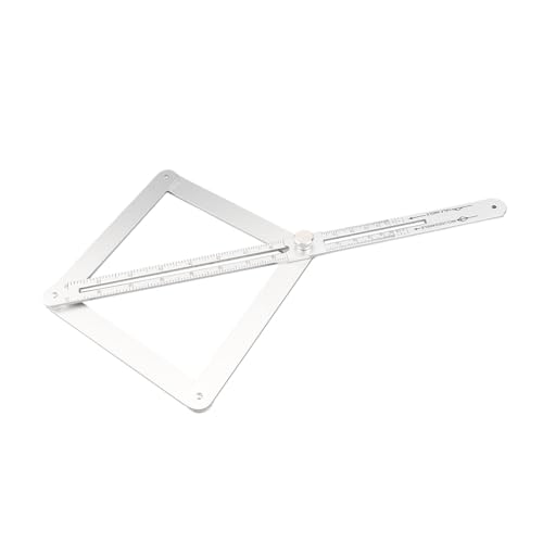 Buscador de ángulos de aleación de aluminio ajustable Garosa miniatura 7