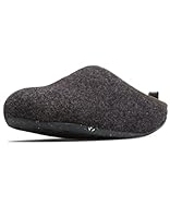 Camper Men's Wabi Slipper, Natural Textile Dark Grey, EU 41/US 8