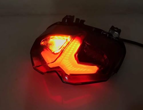 Feu arrière LED pour MT09 2021 avec clignotants et feux stop intégrés