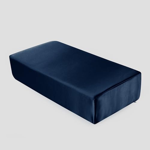 HOMBYS Pillowcase for Cube Pillow-Silky and Smooth Satin Pillowcase with Hidden Zip (ONLY Pillowcase)