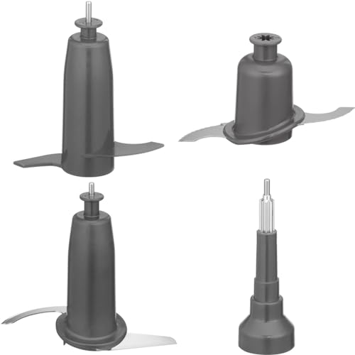 Cuisinart-Elemental-FP-2GM-Food-Processor-with-11-Cup-45-Cup-Workbowls-Gunmetal-Bundle-with-12-Piece-Gray-Knife-Set-C55-12PCG-Blade-Guards