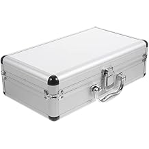 ERINGOGO Aluminum Briefcase - 11.8 Inch Hard Laptop Briefcases with Lock, Multifunctional Case