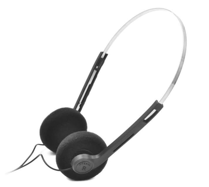 JJLFresheners Retro Over-Ear Headphones,Wired Stereo Headphones,Headphone,Lightweight Portable Headphone with Adjustable Headband,Electronics (Black)