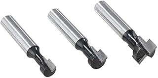 Westfalia T-Nutfräser-Set 3-teilig - Optimal zum Fräsen von Nuten mit T-Profil