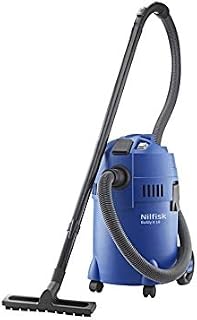 Nilfisk Buddy ll 18 T Wet and Dry Vacuum Cleaner  Indoor & Outdoor Cleaning  18 Litre Capacity with 1200 W Input Power (Blue)
