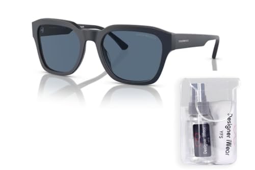 EMPORIO ARMANI EA4175 Square Sunglasses for Men +BUNDLE with ACCESSORY EYEWEAR KIT2