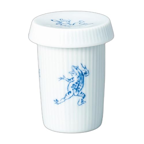 ???????(Setomonohonpo) Choju-Giga (Sumo Figure) Fin Sake [6.2 x 8.9 cm] | Fillet Sake Cup |