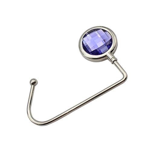 GAROZATION Desk Bag Hanger Set 2pcs Purse Holders for Table Alloy Handbag Hooks Backpack Hooks Elegant Schoolbag Holders