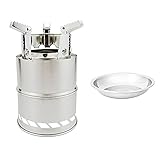 [UMWELTSCHUTZ]: Es wird kein Kraftstofftank oder Alkohol benötigt, wir hinterlassen keine chemischen Emissionen. Der Campingkocher verwendet Äste, Blätter, Holz als Brennstoff und ist leicht verfügbar. Sie können Brennholz, abgestorbene Zweige, Holzkohle und andere Brennstoffe verwenden. Bequemer Zugang, Hygiene- und Umweltschutz durch lokale Materialien.