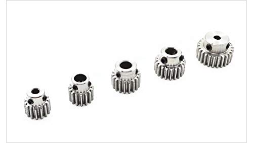 No Logo Stirnrad Ritzel 1M 35T 35Zähne Mod 1 Breite 10mm Bohrung 6mm 7mm 8mm Rechte Zähne 45# Stahl Hauptzahnrad CNC Zahnstange Getriebe RC (Number of Teeth : 40T Inner Hole 8mm)