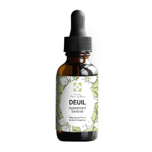 Conseil fleur de Bach®- Fleur de Bach Deuil - Véritable soutien pour faire face à votre peine inconsolable- Flacon de 30 ML, lot de 2
