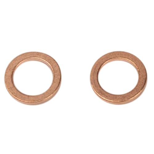 Image of TRQ Rear Brake Hose Set Compatible with 2005-2007 Chevrolet Malibu