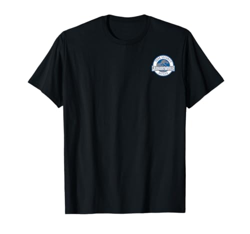 Image of Jurassic World Park Security Officer Badge Graphic T-Shirt