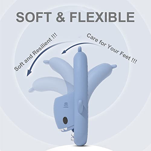 Zhentao Cloud Shark Slides Boys Cute Cartoon Shark Slides Slippers Shark Slides Kids Unisex Kid Anti-Slip Slippers Summer Lightweight Sandals Open Toe Slides Summer #TOP4
