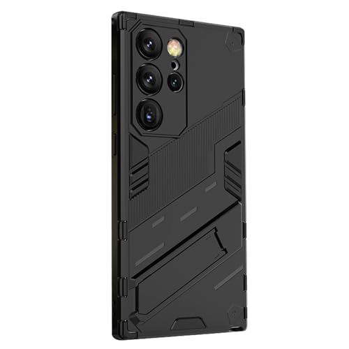 Coque Samsung S25 noire rigide avec protection caméra et support
