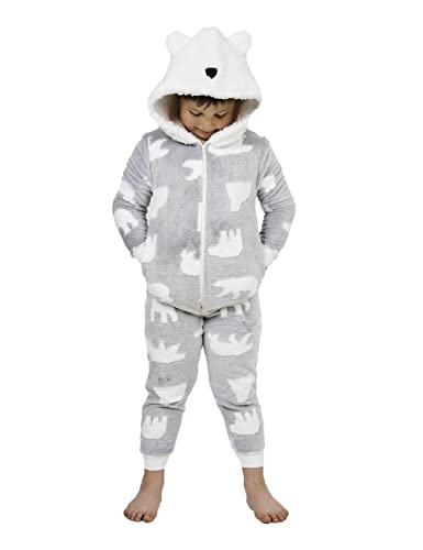 Undercover Kids Polar Bear Onesie 041008 Grey 5-6 Years