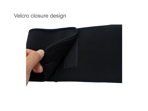 Funda de neopreno para plancha de pelo, negra miniatura 4