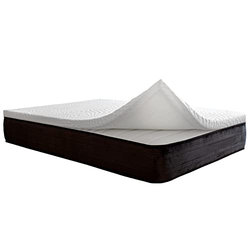 Topdormitorios - Topper Viscoelástico Premium 6 (sin Faldilla para el colchón) - 160 x 180 cm.