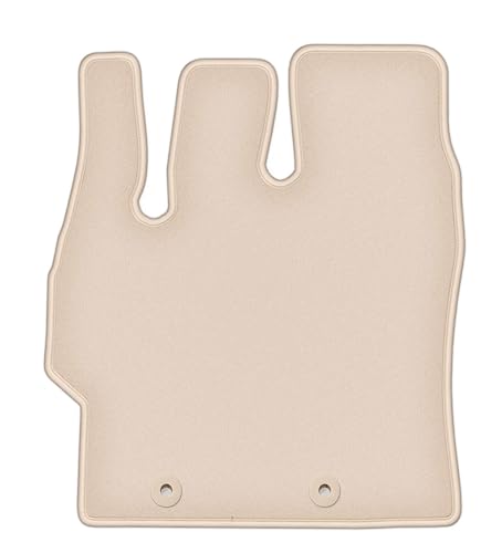 Tapis conducteur en Velours Beige pour Mazda 2 Hybrid 2022+ Fortuna