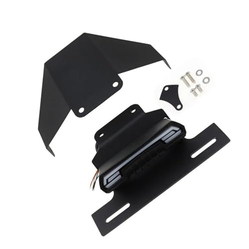 Support plaque d'immatriculation arrière avec feu pour Yamaha Bolt R-Spec 2014-2019