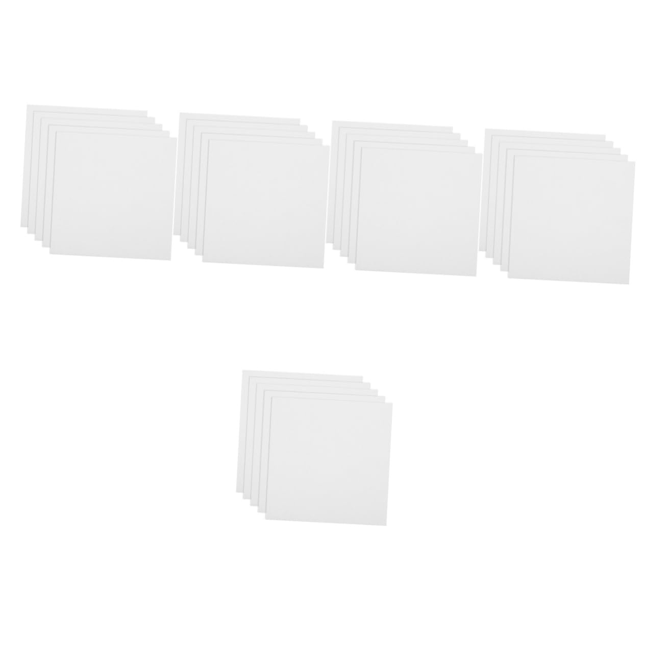 ERINGOGO 5sets Kiln Ceramic Craft Pads Replaceable Non-Stick Kiln Pads for Pottery 5pcs*5