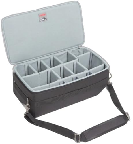 SKB Cases iSeries �X�g���[�W�I�[�K�i�C�U�[ iSeries 3i-2011-7/3i-2011-8 �V���N�^���N�f�U�C�� �t�@�X�i�[�t���d�؂�Z�b�g �O���[ (5DZ-2011-TT)