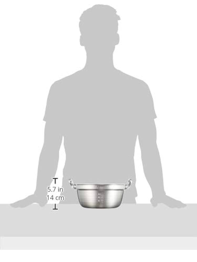 【在庫セール】中尾アルミ製作所 アルミ キング 打出 料理鍋(目盛付)33cm Amazon｜中尾アルミ製作所 アルミ キング 打出 料理鍋(目盛付