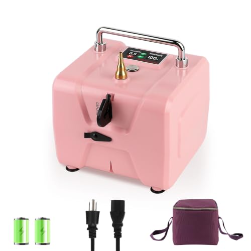 Image of IDAODAN Electric Balloon Pump, Portable Electric Balloon Blower Machine Inflator Air Pump for Party Decorations