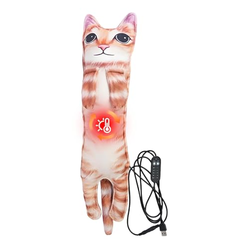 Almohadilla de calefacción de gatos de felpa premium de 60 cm para uso portátil diario