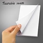 [100 Pack] 100 Sheets Paper Notepads - 4 x 6” Memo Scratch Pad Server Waitress Waiter Book To Do Grocery List Small… - Image 5