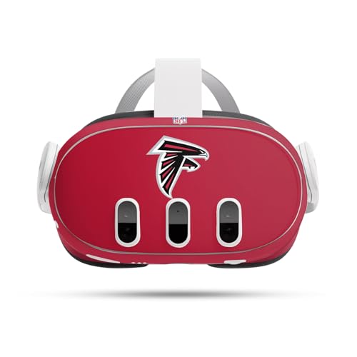 Meta Quest 3 Autocollant Vinyle NFL Atlanta Falcons Protection Casque