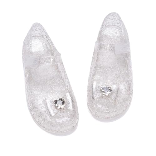 Girls Princess Mary Jane Flats for Dress Up, Dance Party, Cosplay - Jelly Shoes
