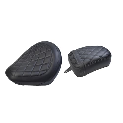 Cojín de asiento ergonómico Honda Rebel 1100 con cubierta doble negra