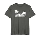 Golffather Père Papa Golfeur Golf Club De Golf Putter Cadeau T Shirt