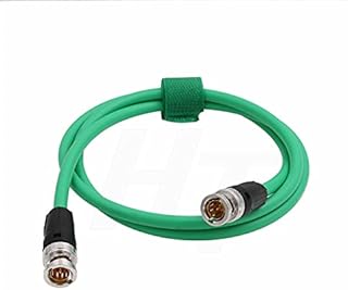 12G 4K 60P SDI BNC 75Ω Coaxial Video Cable Canare LV-61S for Sony SmallHD Blackmagic Komodo Alexa Atomos Broadcast Camera Monitor (30cm, green)