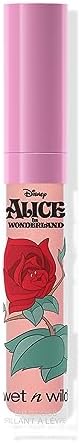 Wet n Wild Alice in Wonderland Błyszczyk do ust Wysoko-lśniący, Lekko-zabarwiony dla Efektu Lustrzanego Wykończenia, Wzbogacony o Wit. E, Olejek z Nasion Słonecznika i Arganowy, Odcień My Też Śpiewamy
