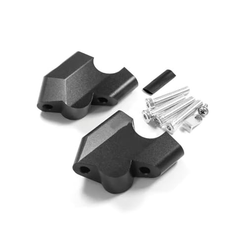Pontet de guidon DesertX pinces en aluminium usiné pour rehausse ergonomique