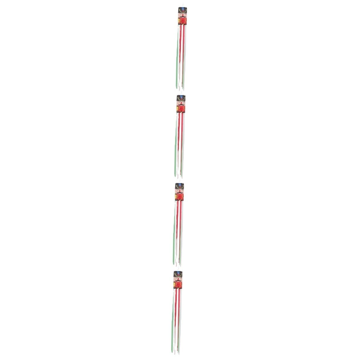 Manche à air extérieur casse-noisette et drapeau de jardin en polyester Toyvian x4