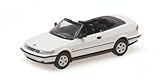 Saab 900 Cabriolet White 1995 Minichamps 870170130 - Saab 900 Cabriolet White 1995 - echelle 1/87 - Voiture Miniature