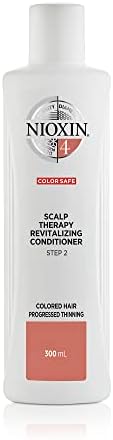 Nioxin 3-Part System | System 4 | Coloured Hair with Progressed Thinning Hair Treatment | Scalp Therapy | Hair Thickening Treatment