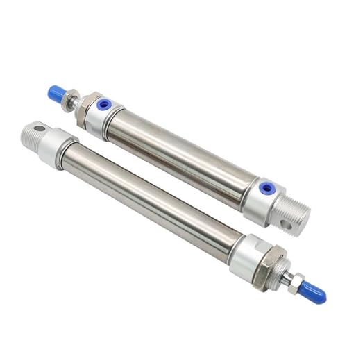 Vérin pneumatique double action MA40x75 en acier inoxydable - 5