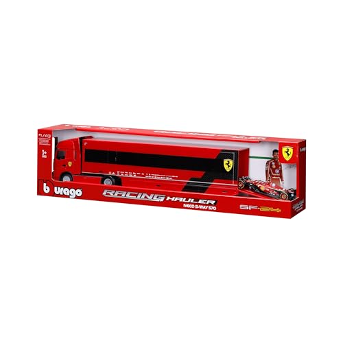 Bburago 1:43 SFR Iveco Cab + 1 SFR SF-24 Leclerc miniatura 1