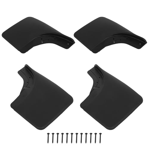 Image of ECCPP Mudguard Splash Guards Front & Rear 1990-1998 for Chevrolet for C1500 4.1L 1988-1998 for Chevrolet for C1500 4.3L Mud Flaps Set of 4 Flexible and Bendable Mud Flaps Splash