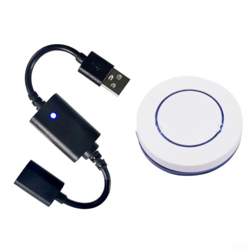 Image of DC 5V USB Wireless RF Remote Control Switch for LED Ribbon Lights 433MHz Dimmer Module with Multi Remote Support Black(P30-1)